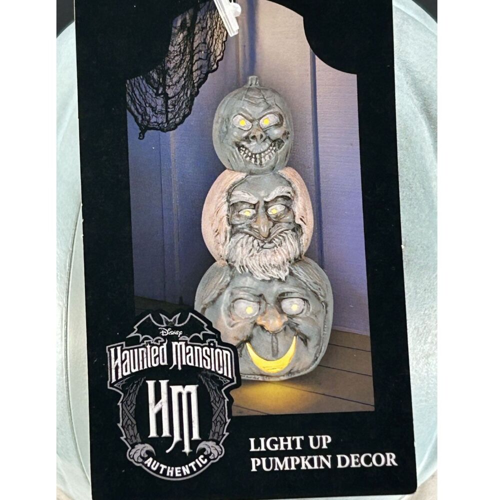 Disney's Haunted Mansion Jack-O-Lantern Hitchhiking Ghosts Lantern In/Outdoor